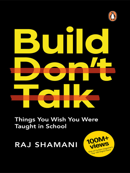 Title details for Build, Don't Talk by Raj Shamani - Available